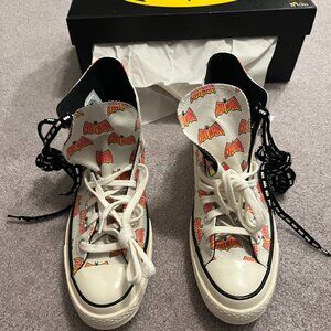 NWB Limited Edition 80th Anniversary Batman Converse Shoes